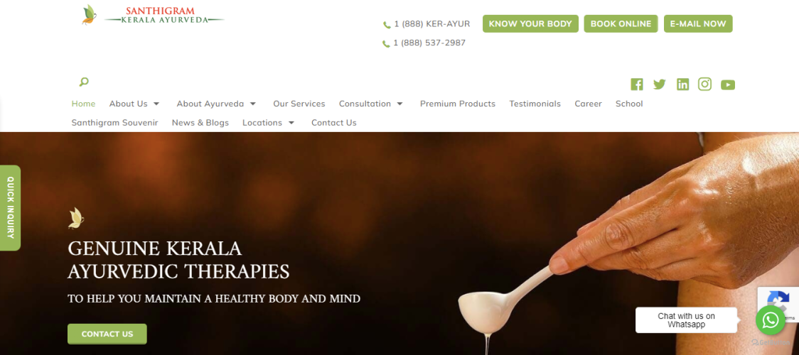 Santhigram Kerala Ayurveda
